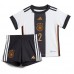 Cheap Germany Antonio Rudiger #2 Home Football Kit Children World Cup 2022 Short Sleeve (+ pants)
